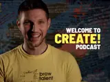Welcome to The Create! podcast poster