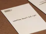 close up of some paperwork in a stop motion animation 